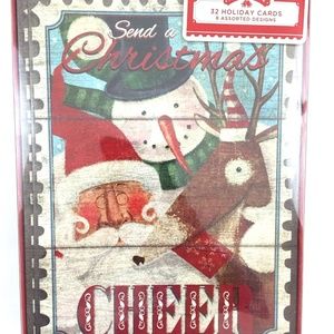 Holiday | Box Of 32 Holiday Christmas Cards 8 Designs | Poshmark